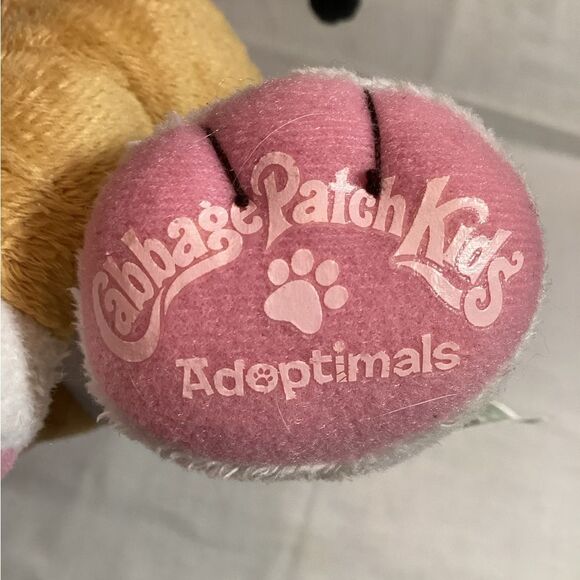 Cabbage Patch Kids CPK Adoptimals Plush Tan & Black Electronic Puppy Dog Plush - Picture 7 of 10